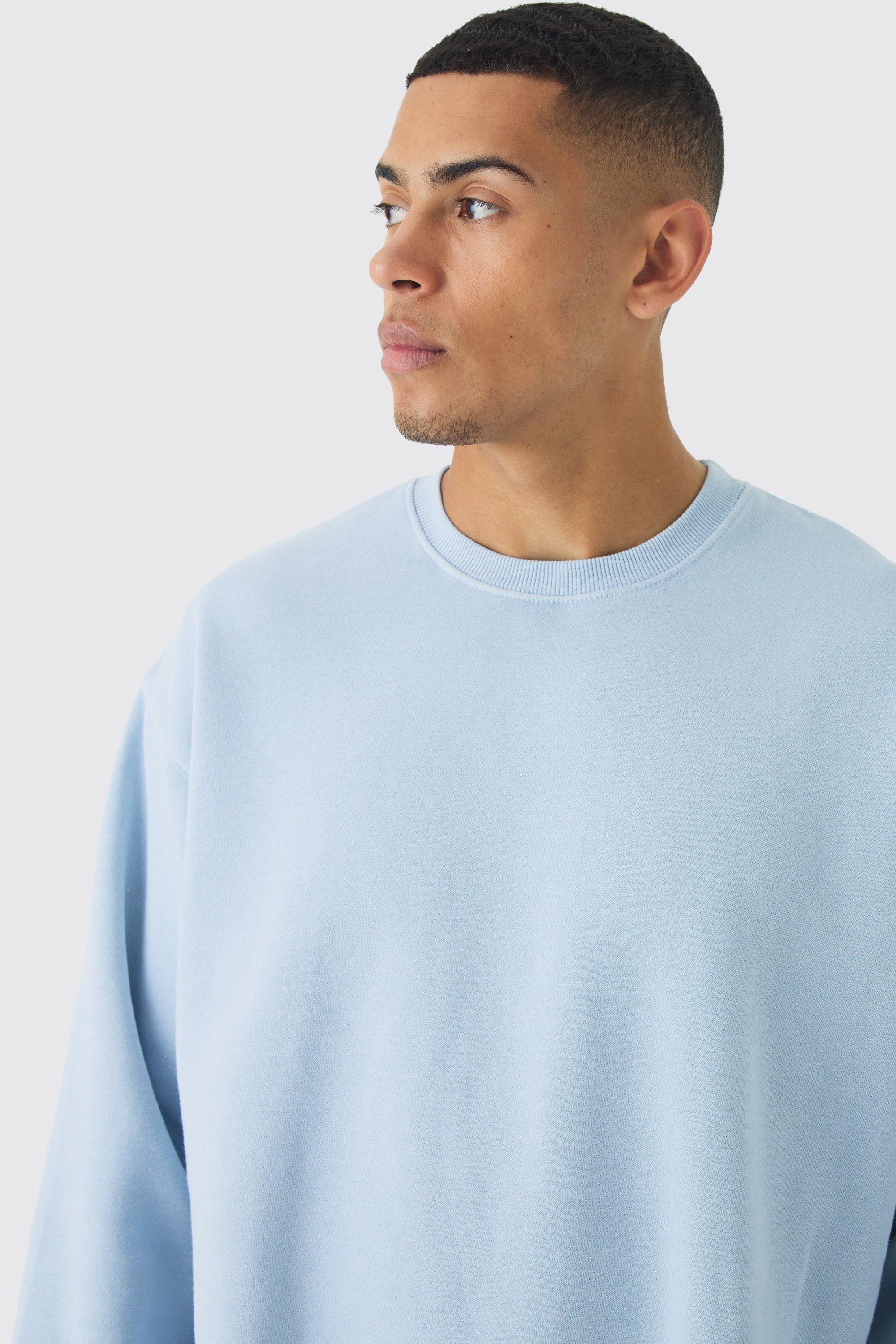 Oversized Washed Sweatshirt boohoo